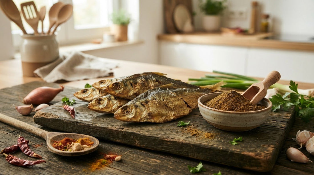 Bonga Fisch getrocknet: Geschmack, Verwendung und Auswahl