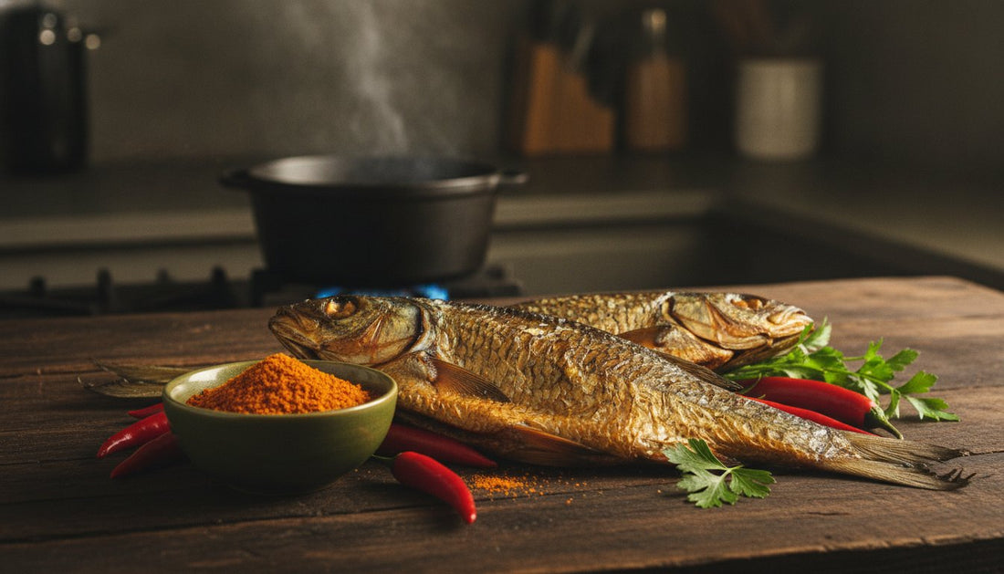 Geräucherter Bonga Fisch: Das aromatische Herzstück der westafrikanischen Küche