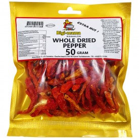 Dried Pepper Whole (Getrockneter Chili)