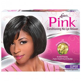 Pink Conditioning No-Lye Relaxer-Kit Super