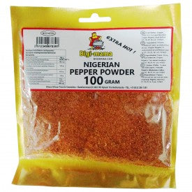Nigerian Pepper Powder 100 Gr-Extra scharfes Chilipulver